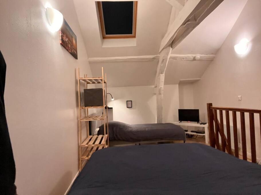 Studio Duplex Centre-Ville Au Calme Avec Parking Fontainebleau Ngoại thất bức ảnh