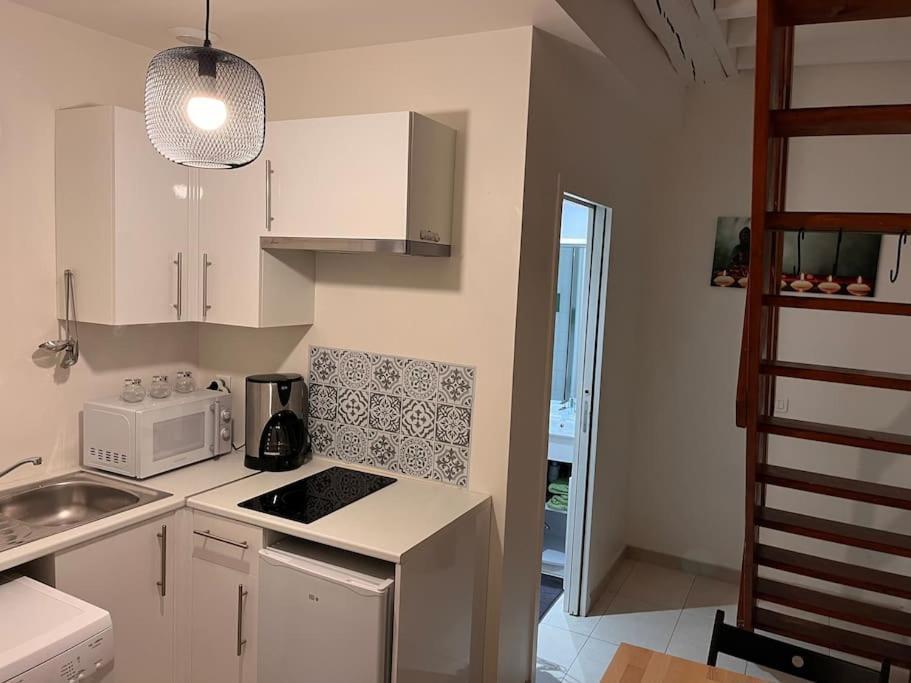 Studio Duplex Centre-Ville Au Calme Avec Parking Fontainebleau Ngoại thất bức ảnh